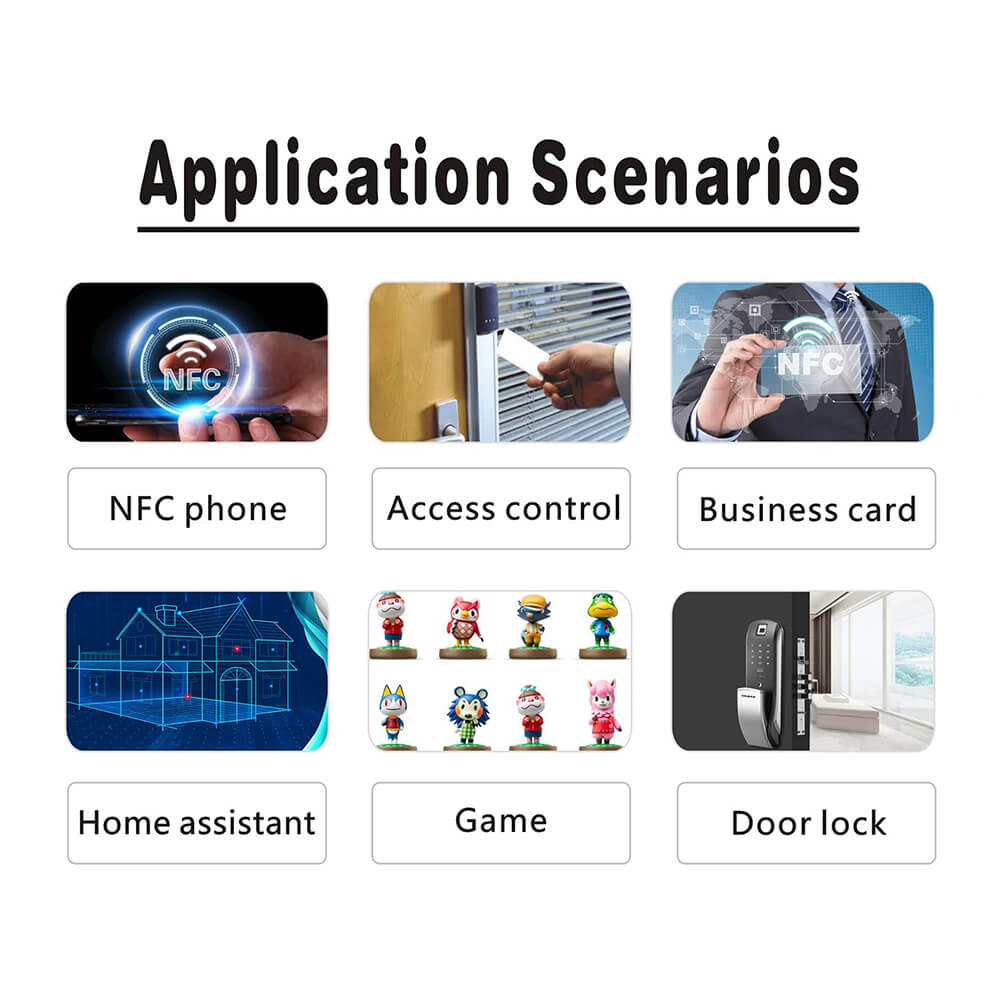 Ntag215 NFC Coin Kart - 13.56Mhz 504 Byte Yuvarlak 25mm - Yeniden Yazılabilir Tagmo Amiibo Uyumlu