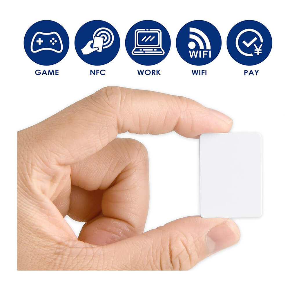 Ntag215 NFC Kart - 13.56Mhz 504 Byte 21*31mm - Yeniden Yazılabilir Tagmo Amiibo Uyumlu - ISO14443A