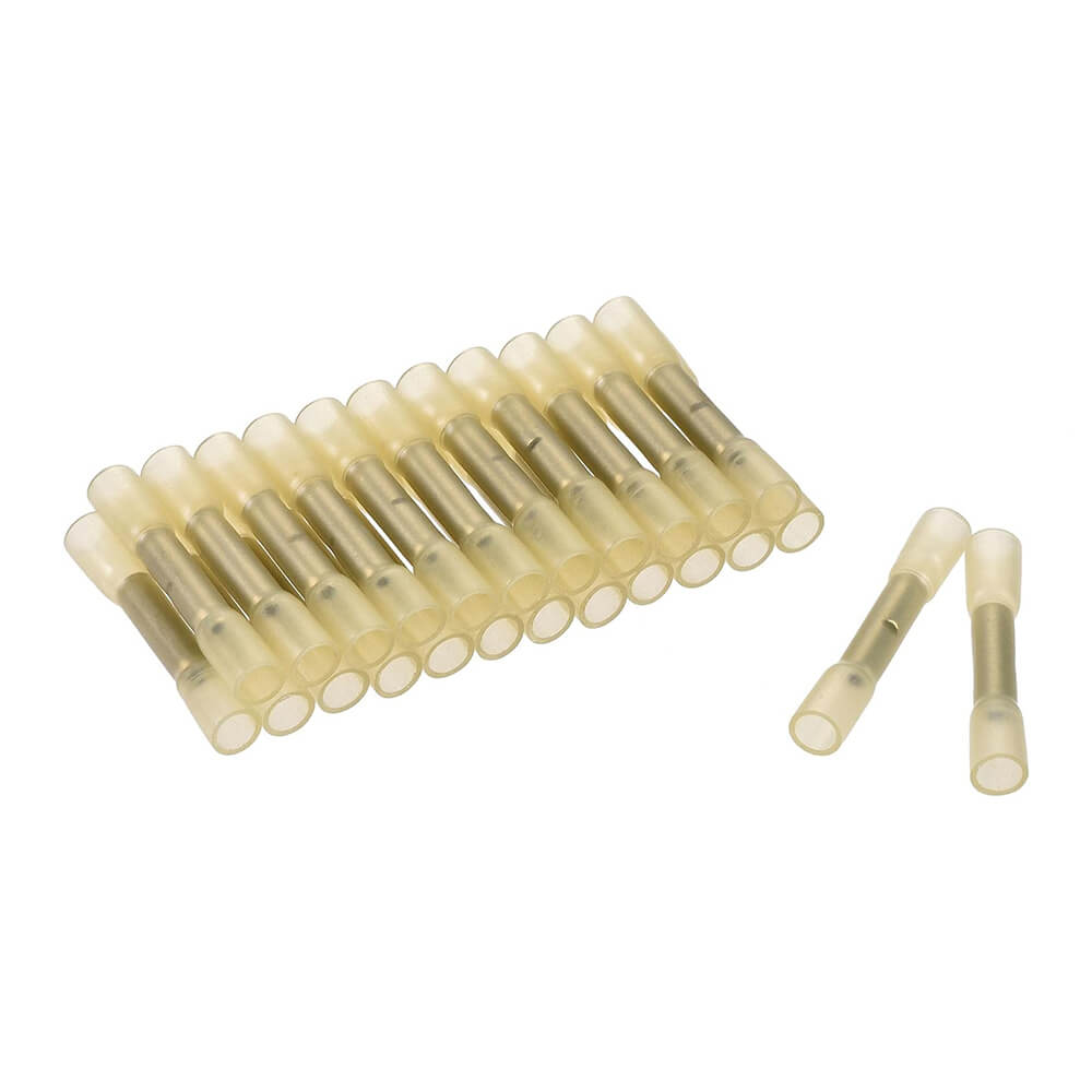 Koodmax - BHT-05 Isıyla Daralan Makaron 9A 0.3-0.5mm² Su Geçirmez Konnektör - Sarı - YH17