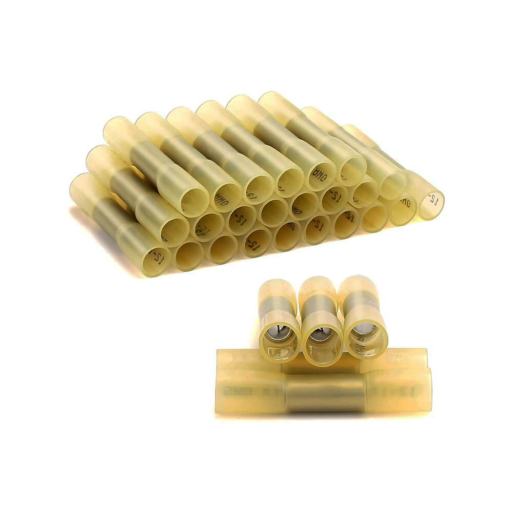 Koodmax - BHT-5.5 Isıyla Daralan Makaron 48A / 4-6mm² Su Geçirmez Konnektör - Sarı - YH21