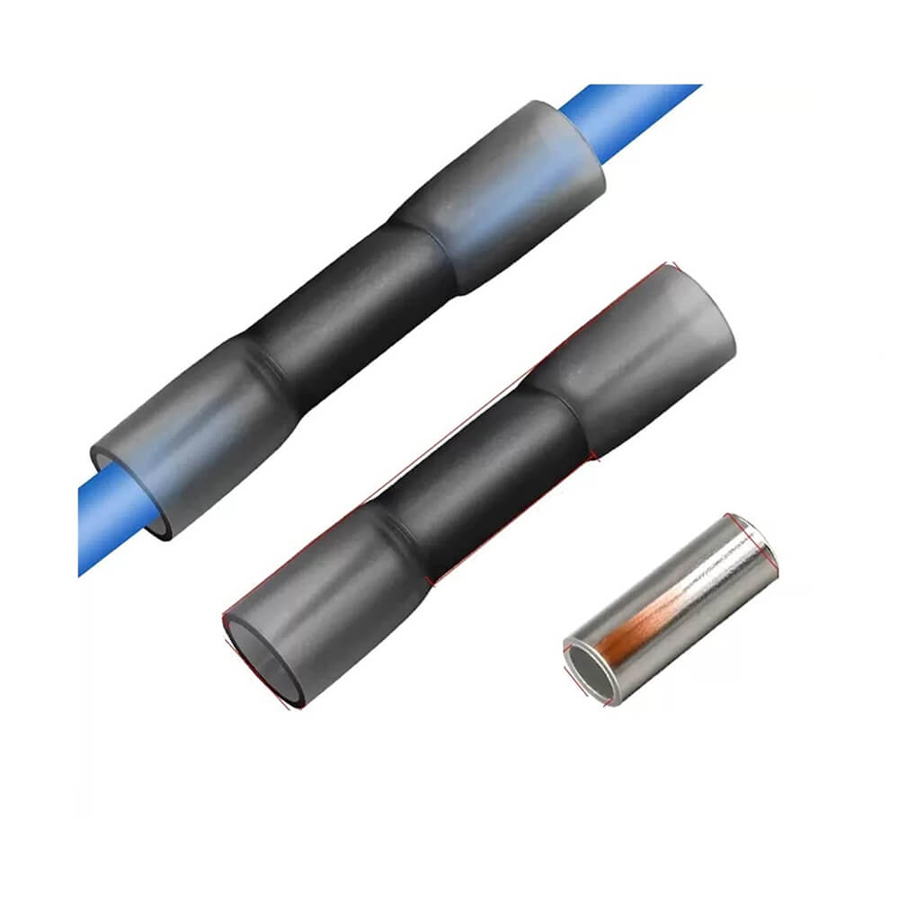 Koodmax - BHT-3.5 Isıyla Daralan Makaron 35A 2.5-4.0mm² Su Geçirmez Konnektör - Siyah - YH20