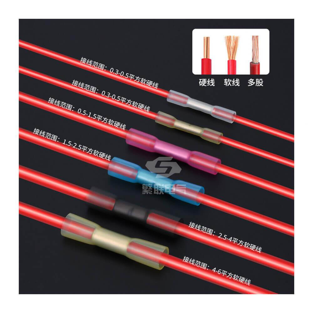 Koodmax - BHT-3.5 Isıyla Daralan Makaron 35A 2.5-4.0mm² Su Geçirmez Konnektör - Siyah - YH20