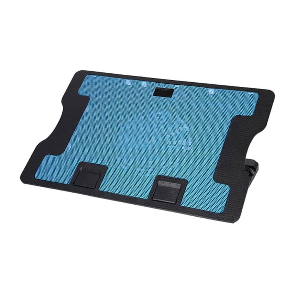 Koodmax Notebook Soğutucu Ergostand Yükseklik Ayarlı 9 - 17" Laptop Soğutucu Stand 5 Kademeli 14CM Fan