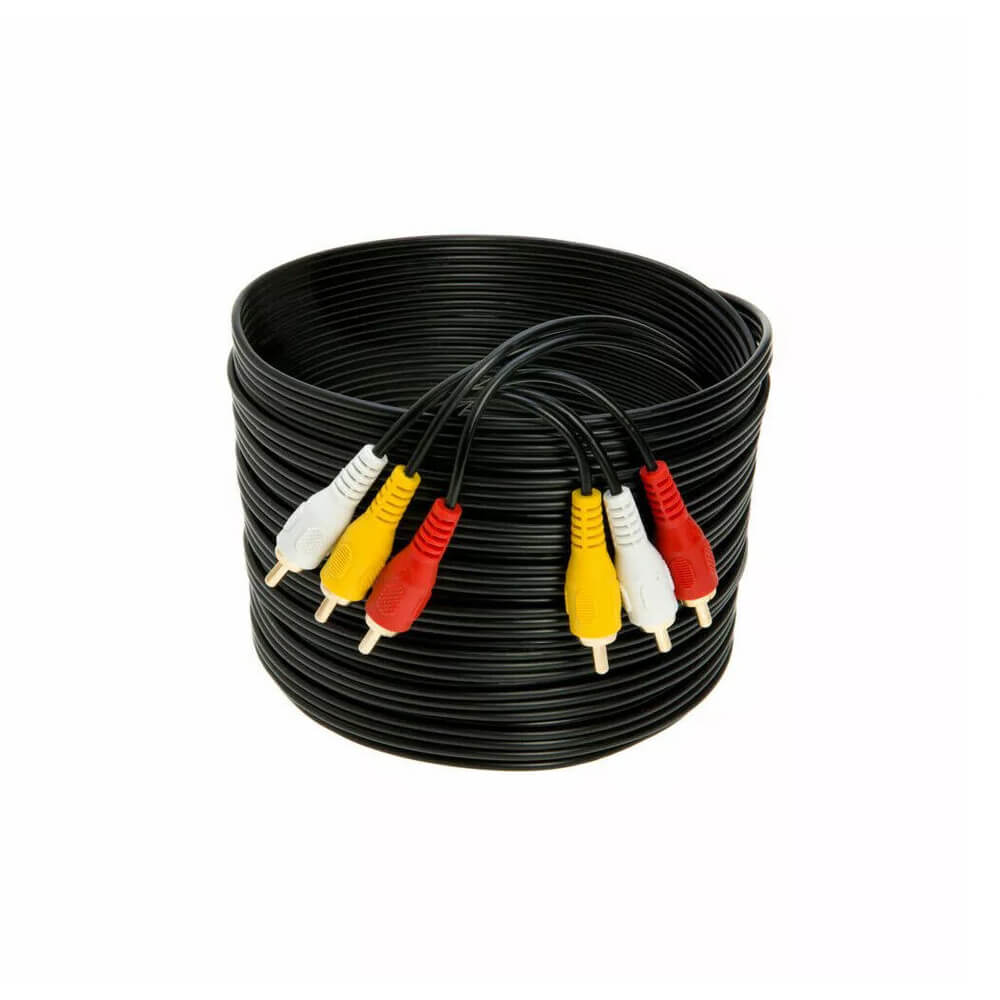 3 Rca To 3 Rca Görüntü Ses Kablosu - 3 Metre