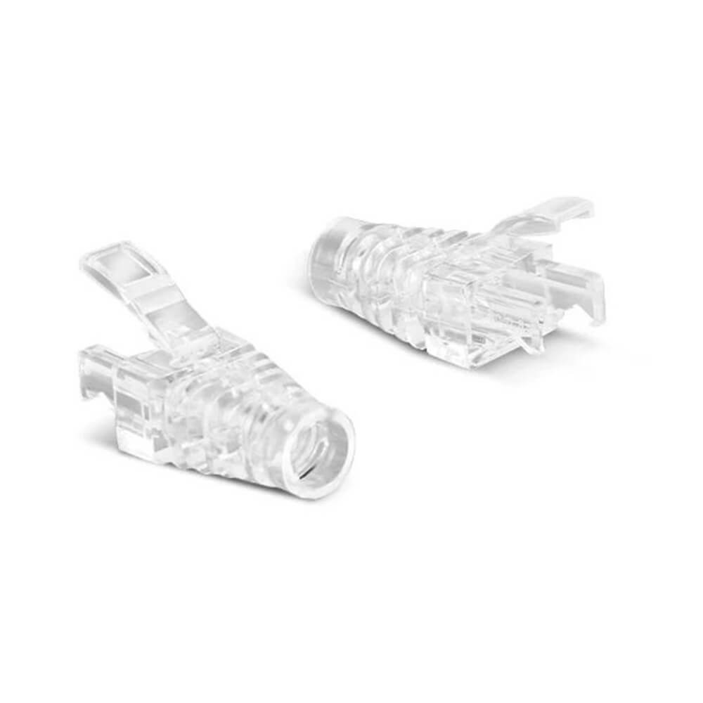 RJ45 Cat5e Cat6 Cat6A Boots Konnektör Şeffaf Jack Koruma Kılıfı