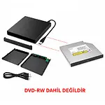 9.5mm Sata Usb Dvd Rw Kutusu - Ürün Sadece Kutudur - Ön Kapak Dahil