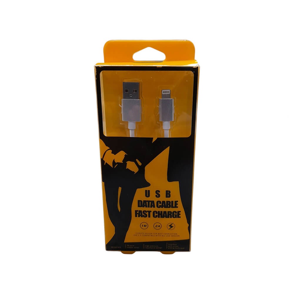 iPhone 7 8 X Xs Xr 11 12 13 14 Pro Max Plus Hızlı Şarj Kablosu 2 Amper Usb To Lightning - Gri
