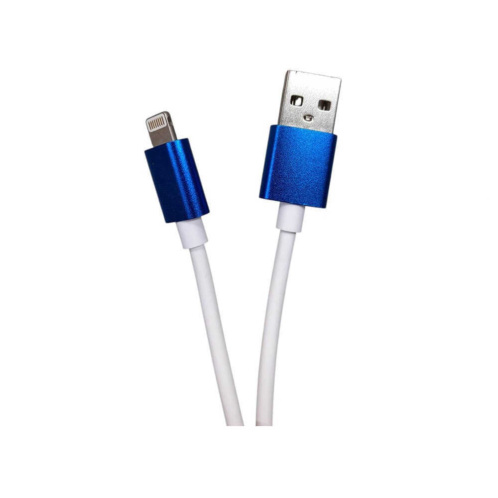 iPhone 7 8 X Xs Xr 11 12 13 14 Pro Max Plus Hızlı Şarj Kablosu 2 Amper Usb To Lightning - Mavi
