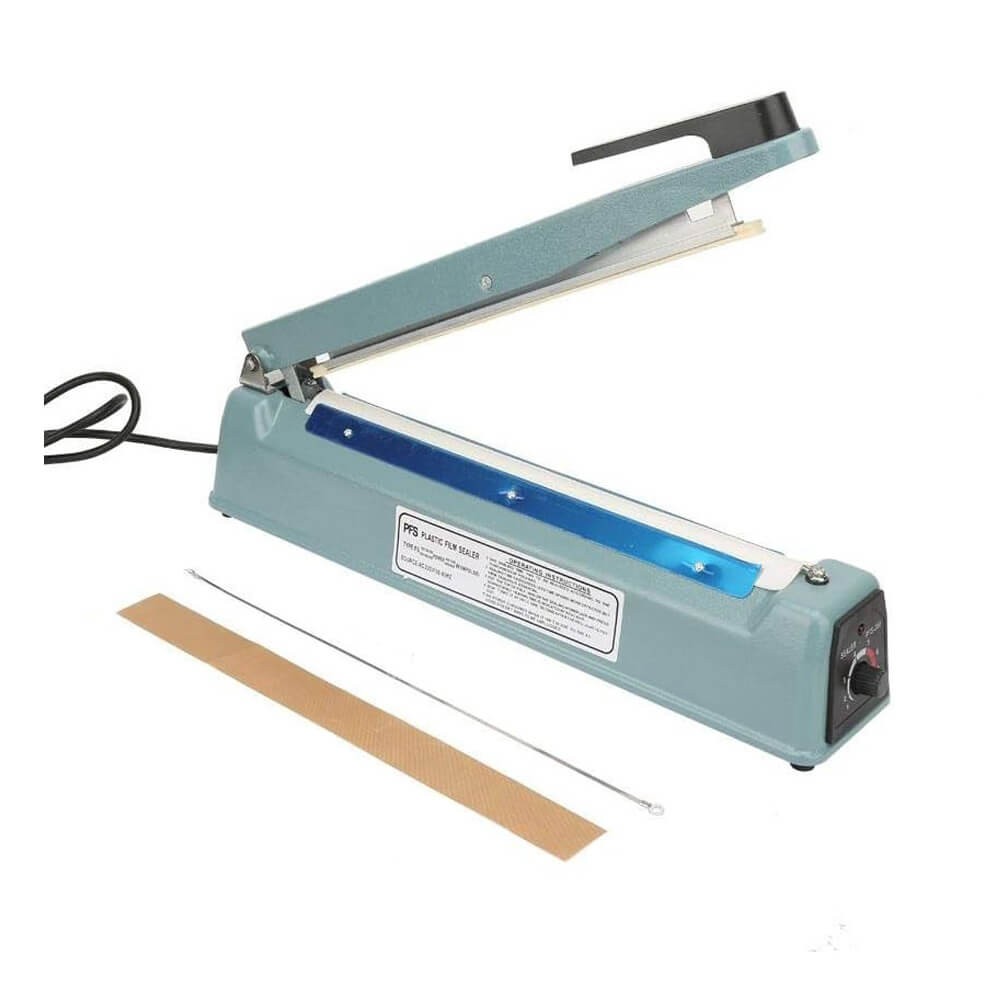 PSF-200 - 20cm Poşet Ağzı Kapama Yapıştırma Makinası - Metal Gövde