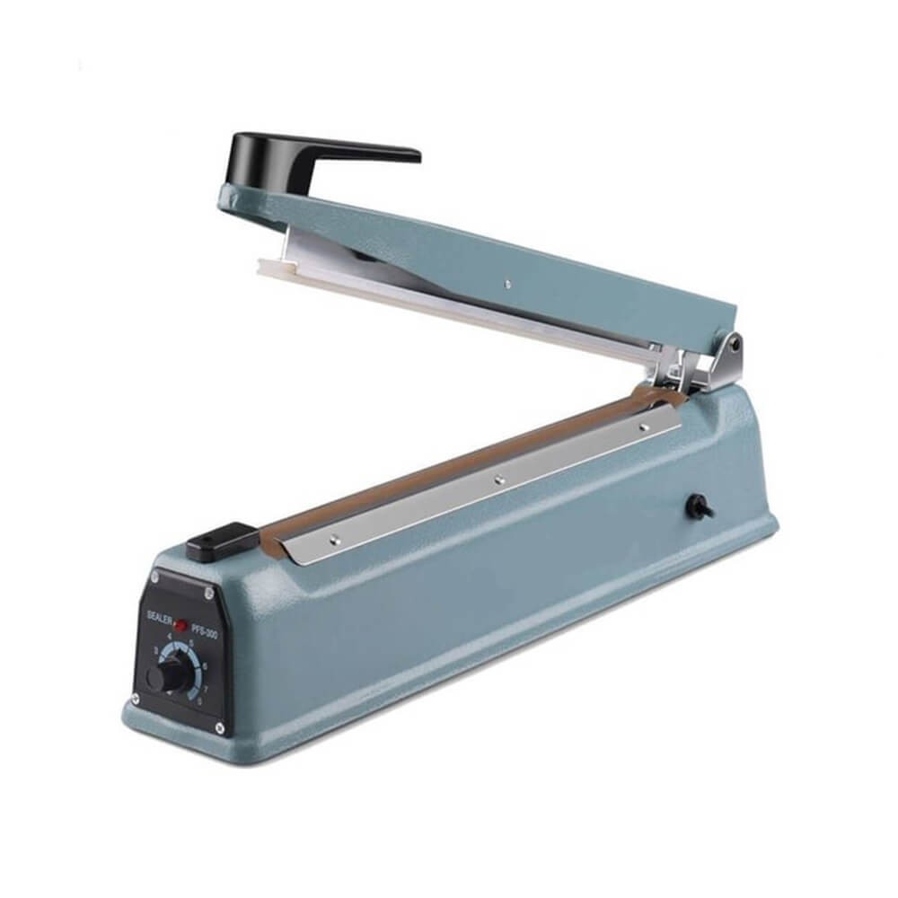 PSF-200 - 20cm Poşet Ağzı Kapama Yapıştırma Makinası - Metal Gövde