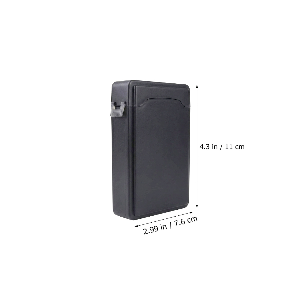 2.5 inç HDD SSD Harddisk Taşıma ve Koruma Kutusu Sert Plastik