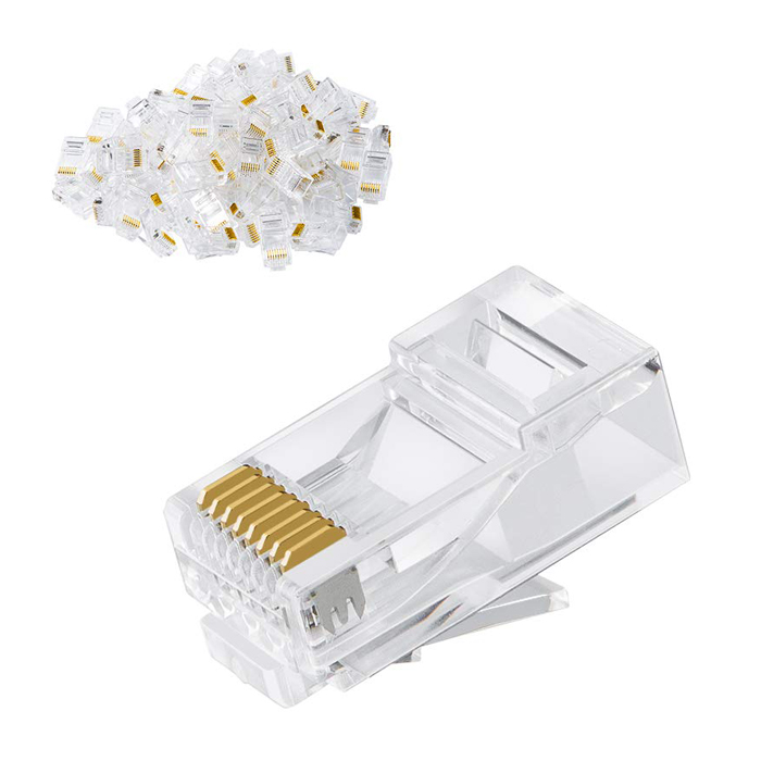 Rj45 Konnektör Network Cat5 Cat6 Jak Jack Ethernet Uç