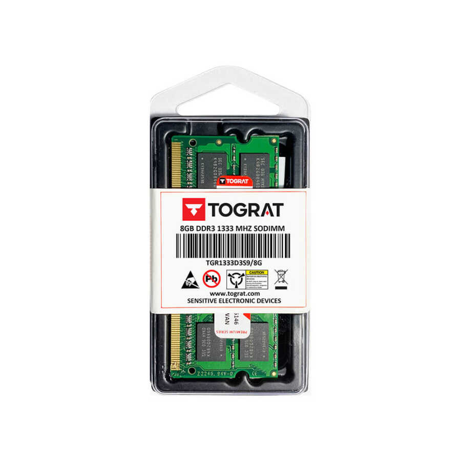 8GB DDR3 1333 MHz Notebook Ram Bellek - TGR1333D3S9/8G - 1.5v