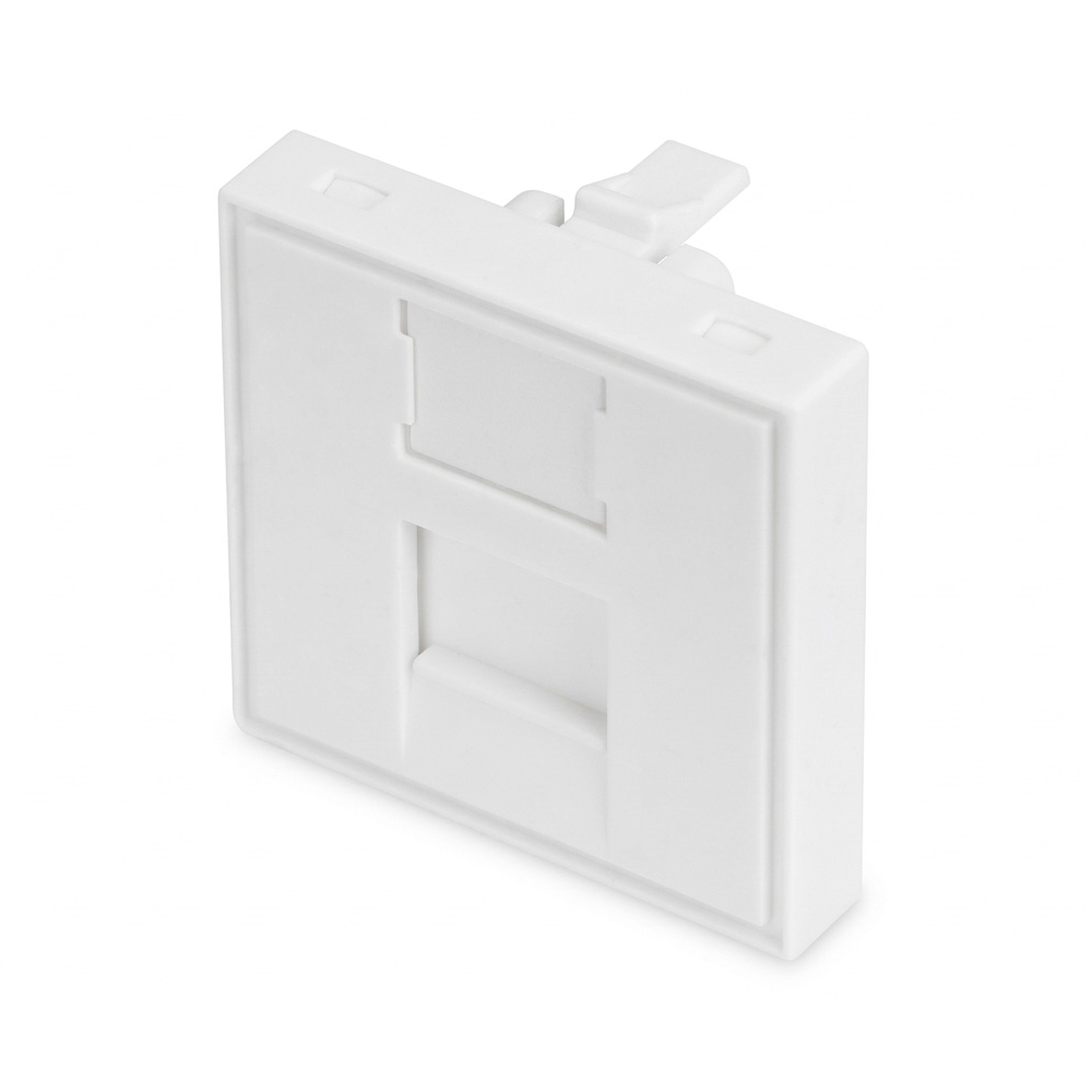 45x45 Data Prizi Çerçevesi - Keystone Uyumlu - Kar Beyazı