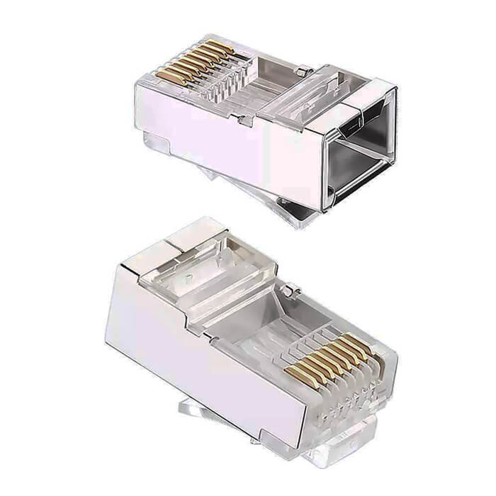 Cat6 Metal Rj45 Jack Konnektör Uç Ethernet Jak