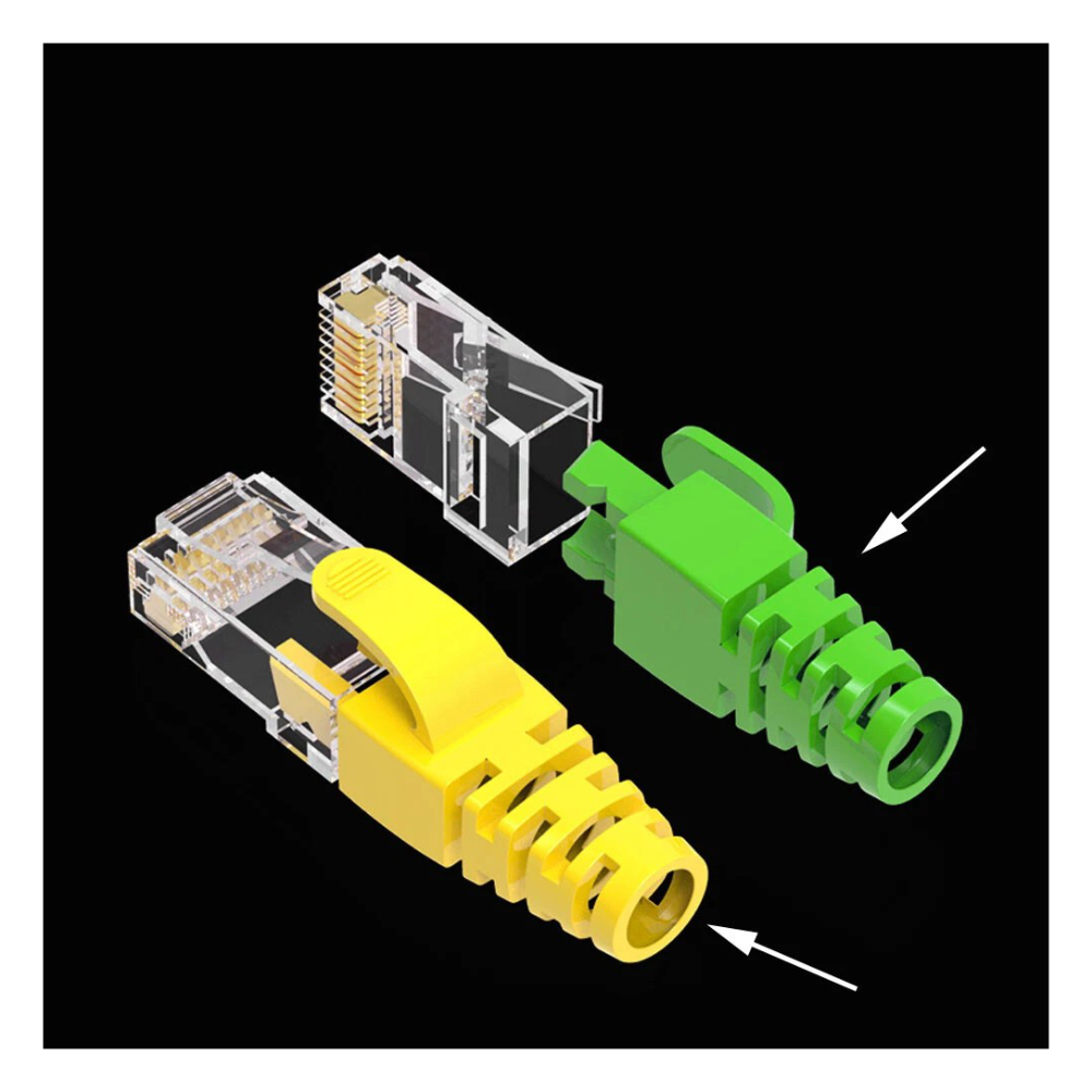 Yeni Nesil Cat6 RJ45 Kılıf - Renkli