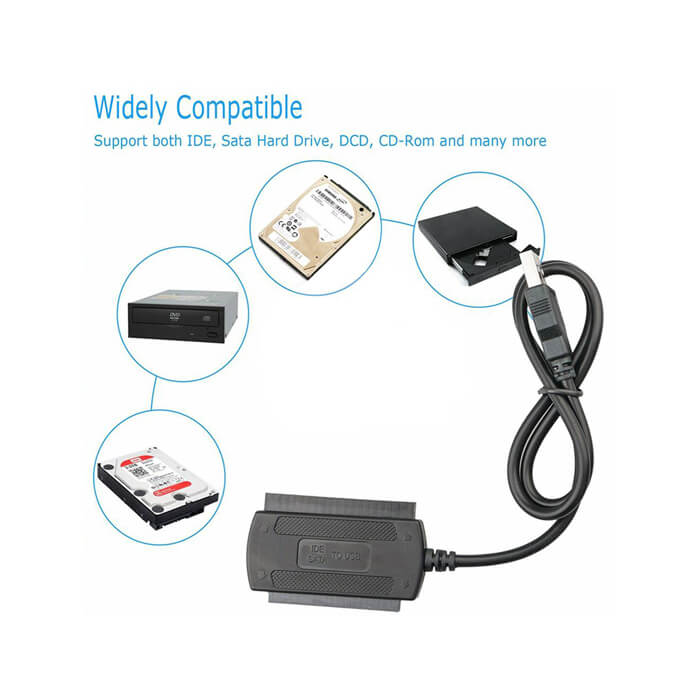 USB to ide Sata HDD DVD CD Çevirici Kablo