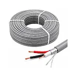 50 Metre CCTV Kamera Kablosu 2+1 0.22mm Güvenlik Kablosu