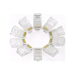 RJ45 Sıkma Pensesi Seti 100'lü Konnektör ve Yan Keski