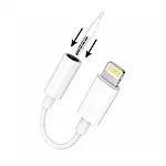 iPhone Uyumlu Lightning Telefon Kulaklık Çevirici Aux Dönüştürücü 7 8 X 11 12 13 14 Pro - Gri