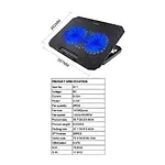 N99 Çift Fanlı Laptop Soğutucu 8 Kademeli Standlı