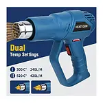 Tograt TGR - Profesyonel 2000W Sıcak Hava Tabancası  - 2 Kademeli Isı Ayarlı