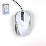 Ergonomik Usb Optik Kablolu Mouse 1000 Dpı - Beyaz