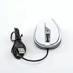 Ergonomik Usb Optik Kablolu Mouse 1000 Dpı - Beyaz