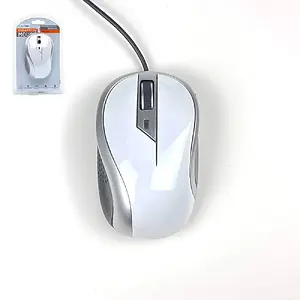 Ergonomik Usb Optik Kablolu Mouse 1000 Dpı - Beyaz