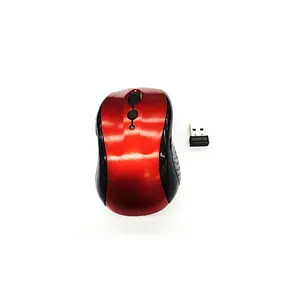 WZ-802 1600 Dpı 6 Tuşlu Kablosuz Optik Mouse Kırmızı