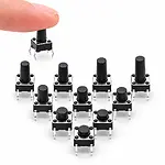 435 Adet 14 Çeşit 6x6mm Tact Switch 4 Pin DIP Buton Seti