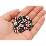 6x6x2.5 mm SMD Tact Switch 4 Pin Anlık Basmalı Buton - Kırmızı