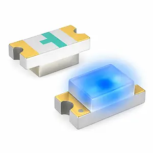 0805 805 SMD LED Diyot 2x1.25 mm Yüzey Montaj Mavi