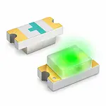 0805 805 SMD LED Diyot 2x1.25 mm Yüzey Montaj Zümrüt Yeşili