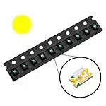 0805 805 SMD LED Diyot 2x1.25 mm Yüzey Montaj Sarı