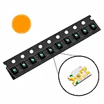 0805 805 SMD LED Diyot 2x1.25 mm Yüzey Montaj Turuncu