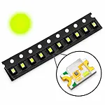 0805 805 SMD LED Diyot 2x1.25 mm Yüzey Montaj Sarı Yeşil