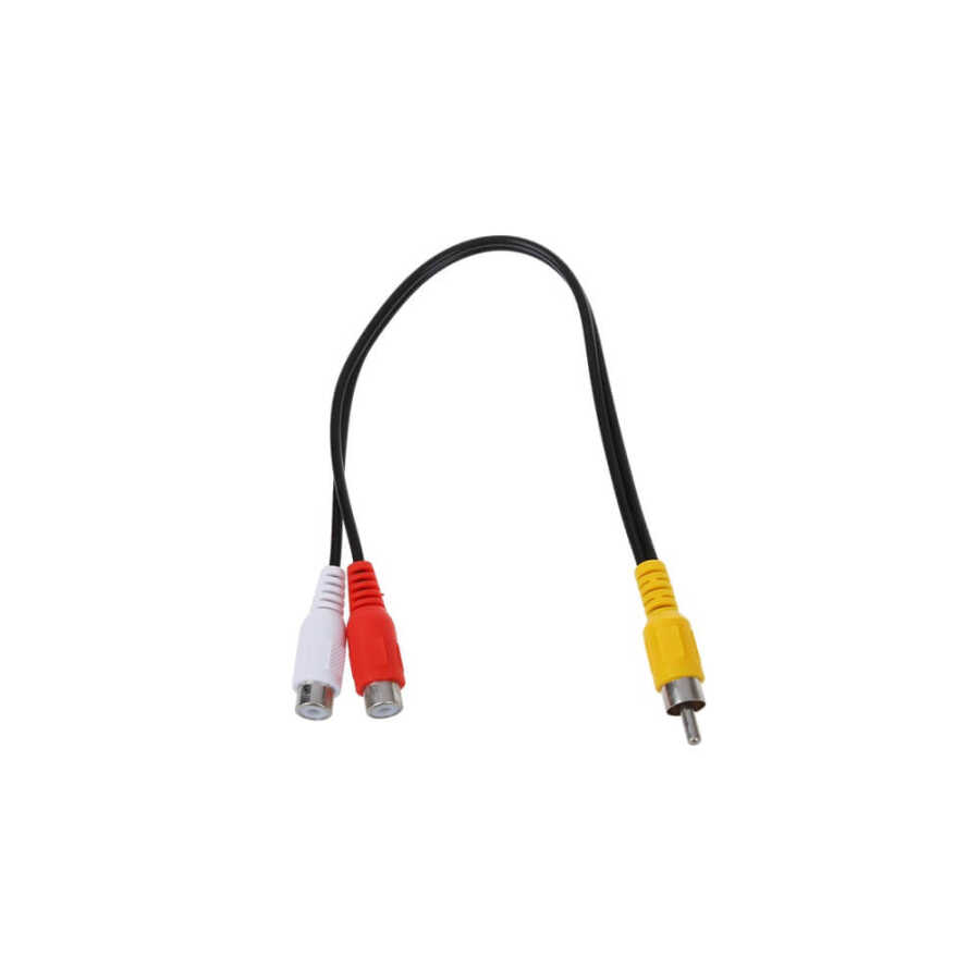 Anfi Y Kablo 1 Erkek Rca to 2 Dişi Rca Lale Kablo