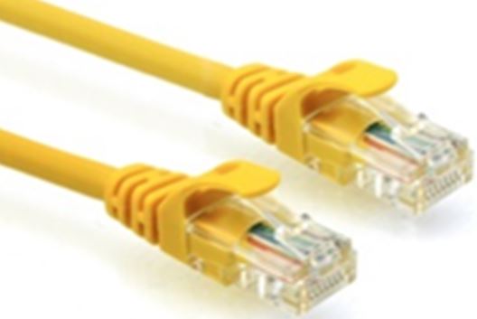 0.3m CAT6 Kablo - 23 AWG - Sarı