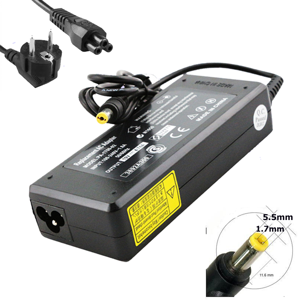 Acer Aspire 19V 4.74A Notebook Adaptör 5.5x1.7Mm Uç