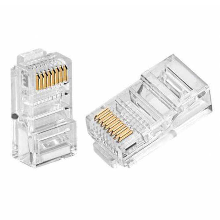 RJ45 CAT6 Konnektör - Cat 6 FU Konnektör - UTP