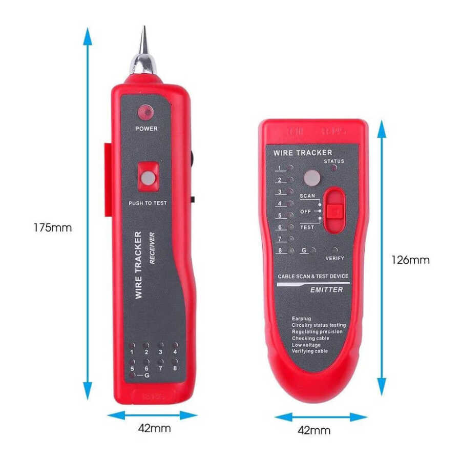 Kablo Network Elektrik Kablosu Bulucu Test Bili Bili Test Cihazı