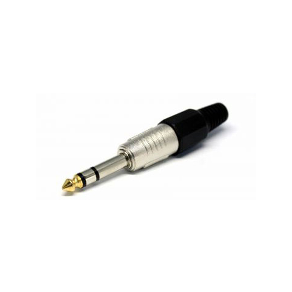 6.3Mm Stereo Erkek Jack - Lehim Tipi Metal