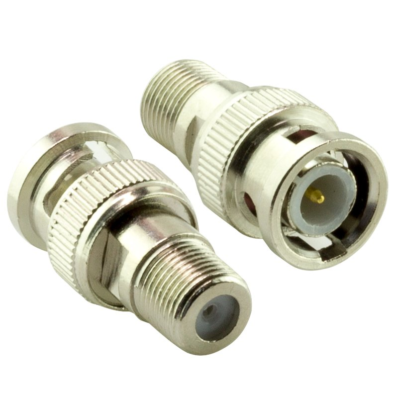 Bnc Erkek - F Dişi Çevirici Konnektör 5 Adet