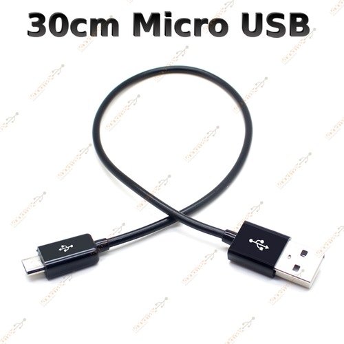 Sony Samsung Htc Lg Micro Usb Kısa Hızlı Şarj Data Kablo 30Cm