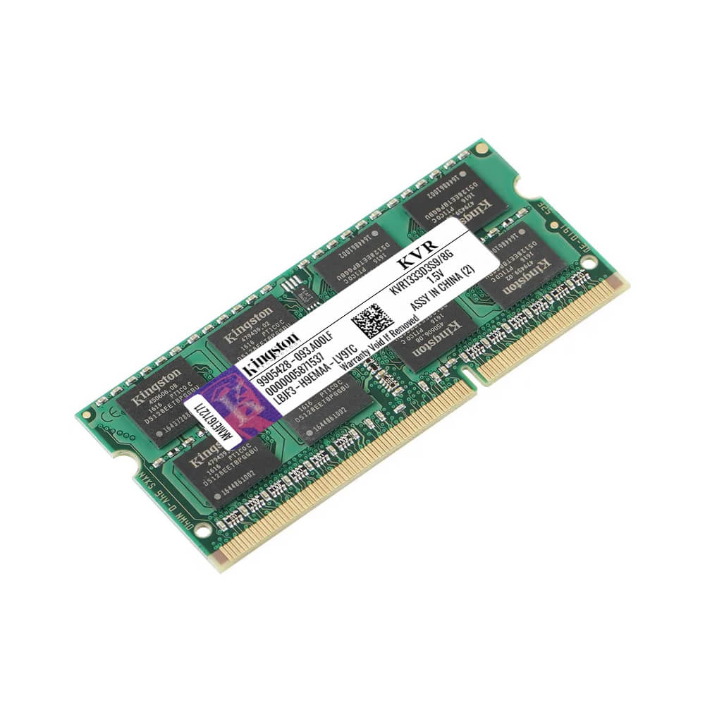 Kingston 8GB DDR3 1333 MHz Notebook Ram Bellek - KVR1333D3S9/8G - 1.5v