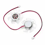 Ekran Kartı Fanı Soğutucu Üzeri 12V / 2 Pin Konnektör - 45mm