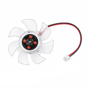 Ekran Kartı Fanı Soğutucu Üzeri 12V / 2 Pin Konnektör - 45mm