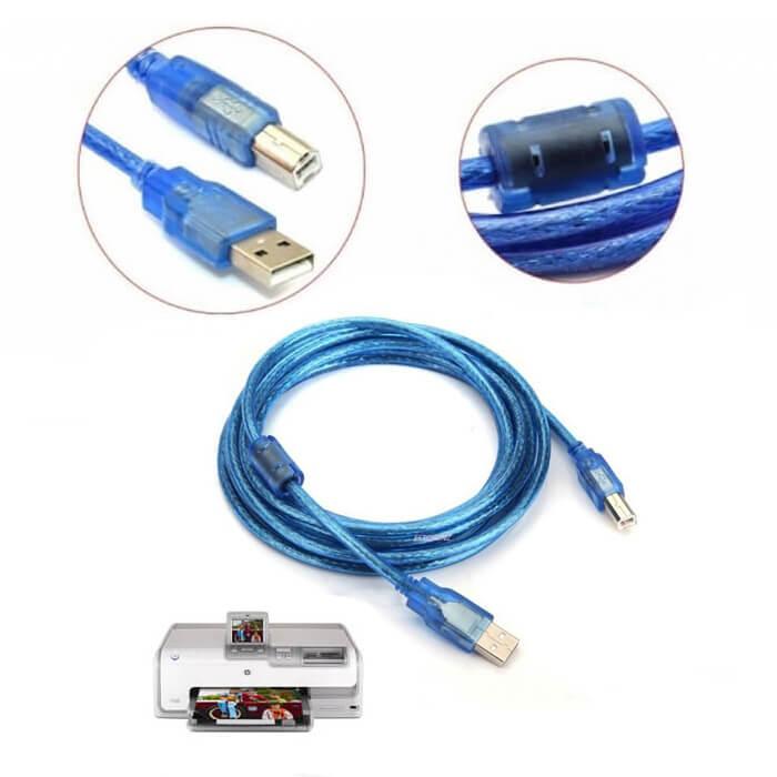 1 Metre Usb 2.0 Yazıcı Kablosu - Usb Tip B Kablo