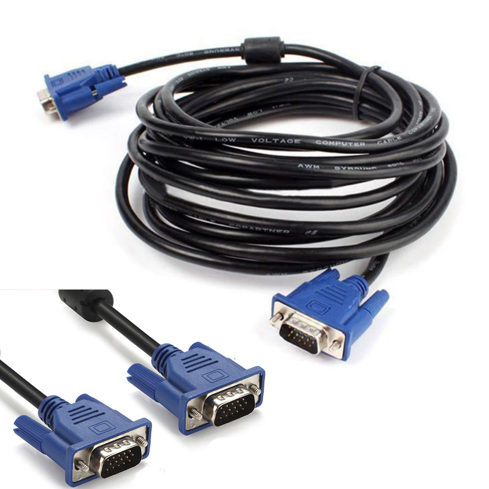 10M Metre Vga Görüntü Kablosu Lcd Projeksiyon